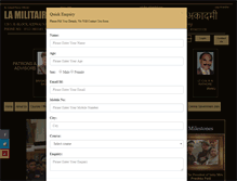 Tablet Screenshot of lamilitaireacademy.com